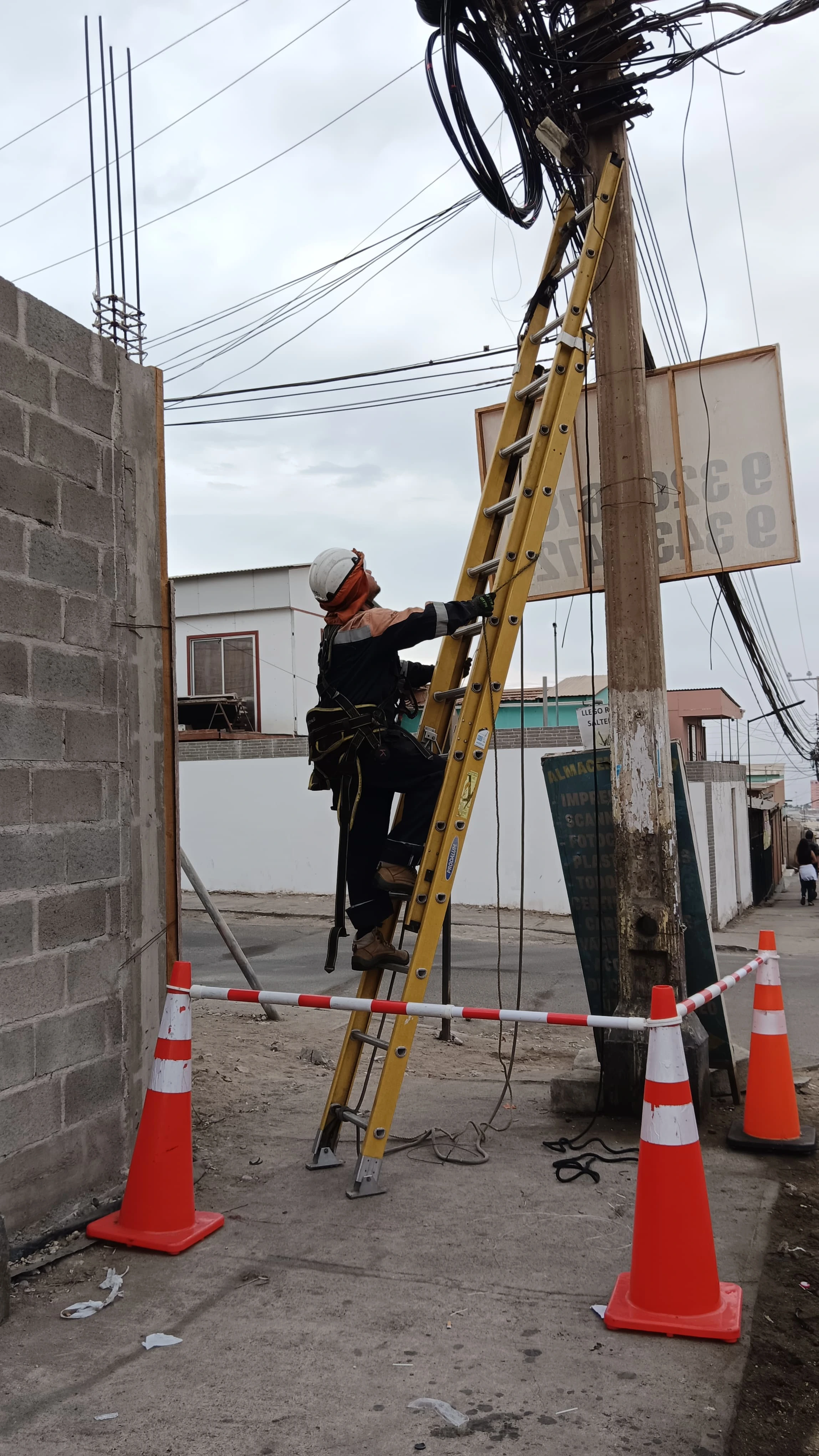 Cableado estructurado profesional para CCTV y sistemas de seguridad en Arica